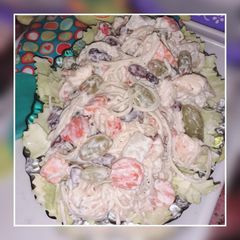 A picture of Fruit Cream Bean Salad.