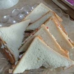 A picture of Russian Salad Sandwiches.
