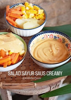 Foto resep Salad Sayur Saus Creamy