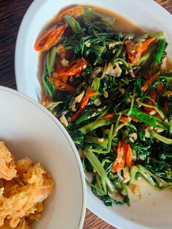 Bagaimana Membuat Tumis kangkung, Menggugah Selera