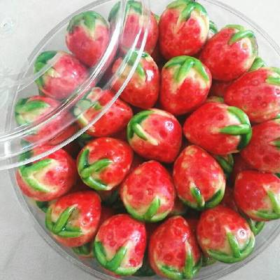 Resep Nastar Strawberry Isi Keju Lezat