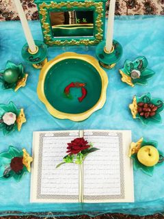 عکسی از دستور سفره هفت سین 97