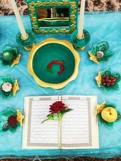 عکسی از دستور سفره هفت سین 97