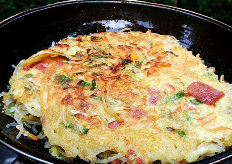 Cara Gampang Menyiapkan 30. Pizza Bihun??, Enak
