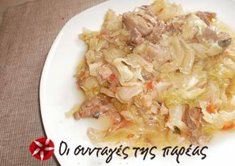Easiest Way to Make Quick Pork with cabbage