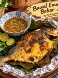 Bawal Emas Bakar