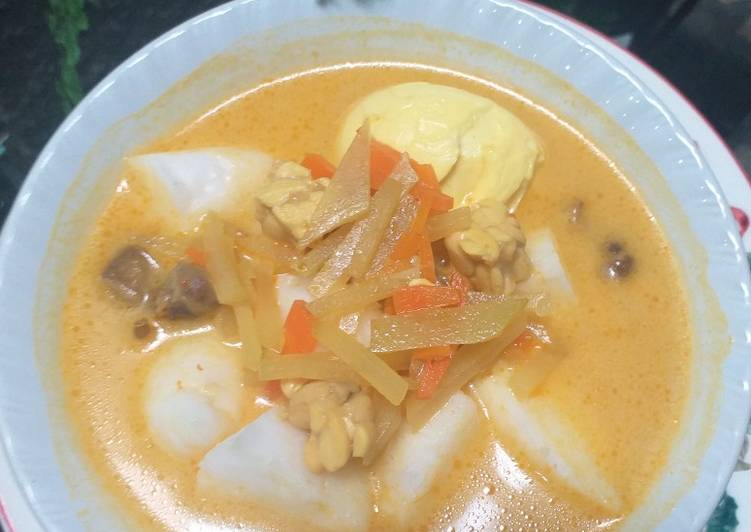 Resep Ketupat Sayur Sederhana Anti Gagal