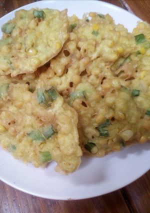 Foto resep Bakwan jagung endes... #5resepbaruku