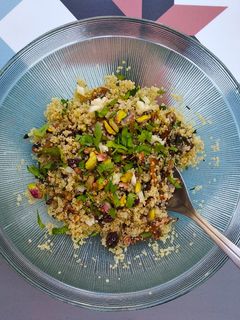 Una foto de Ensalada de quinoa
