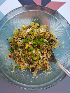 Una foto de Ensalada de quinoa
