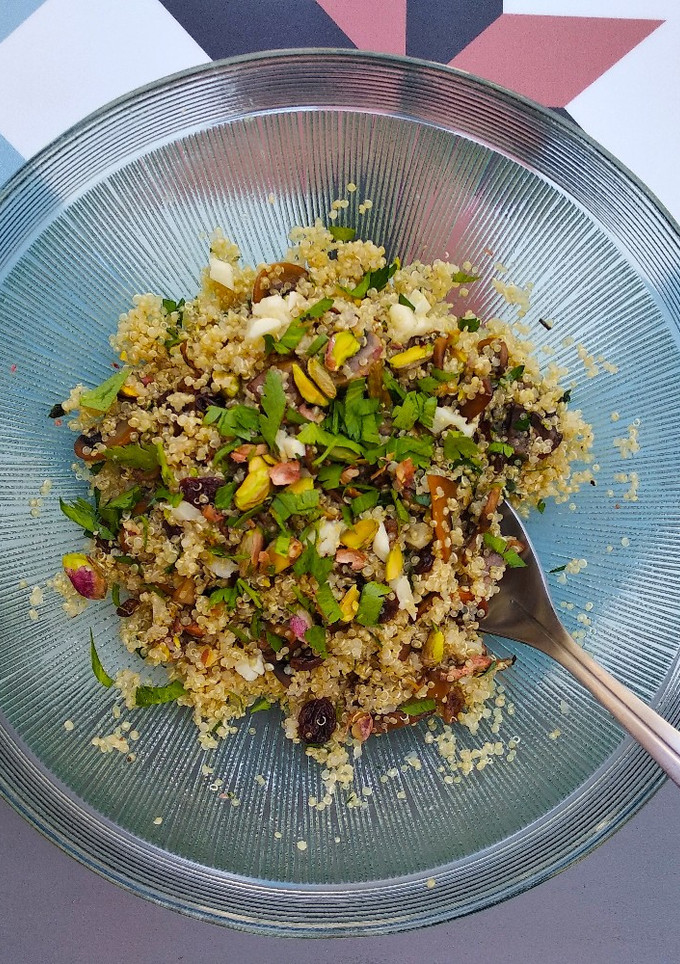 Una foto de Ensalada de quinoa