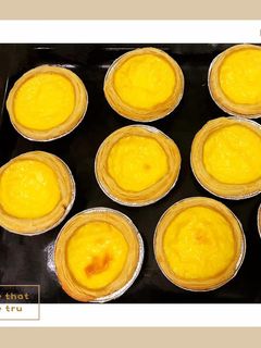 Hình của món Bánh tart trứng.