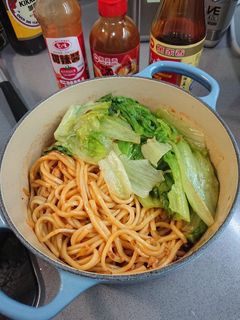 古早肉燥乾麵 的食譜成品照片