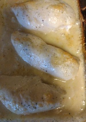 A picture of Garlic Parmesan Chicken GF.