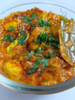 A picture of Paneer Changezi.