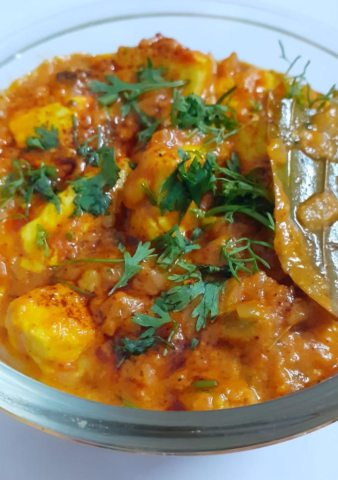 A picture of Paneer Changezi.