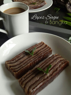 Foto resep Lapis Sagu ala Bangka