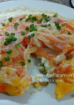รูปของ ไข่กระทะปูอัด