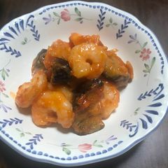 Chilli sauce shrimp A picture of Chilli sauce shrimp.
