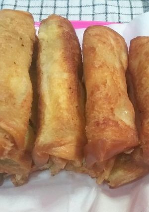 Foto resep Roti Sosis Keju Goreng