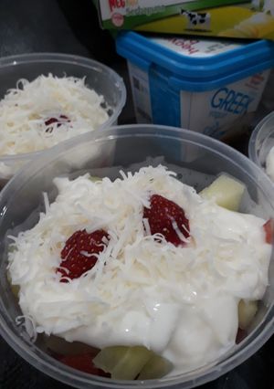Foto resep Salad buah segerr