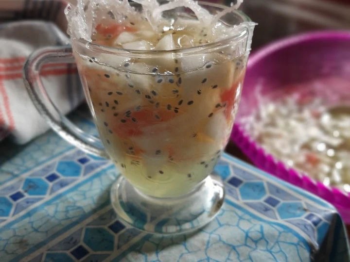 Cara Mudah Menyiapkan Resep Es buah simple yang Sempurna Anti Ribet, Lezat