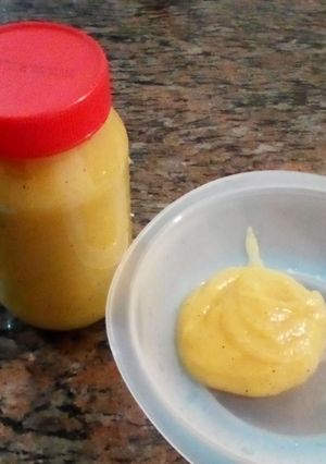 Una foto de Compota para bebés, de parchita o maracuyá
