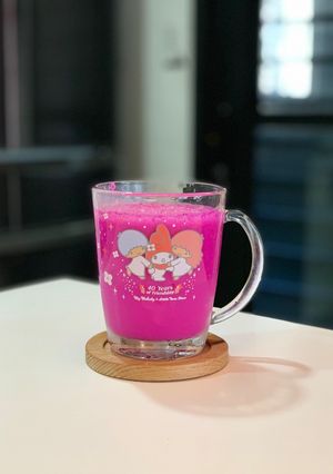 火龍果牛奶 的食譜成品照片