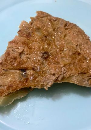 Una foto de Tortilla de alcachofas