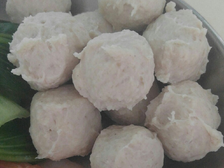 Cara Gampang Menyiapkan Chicken meat ball Anti Gagal