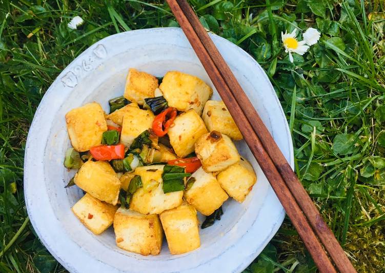 Simple Way to Prepare Favorite Salt and Pepper Tofu