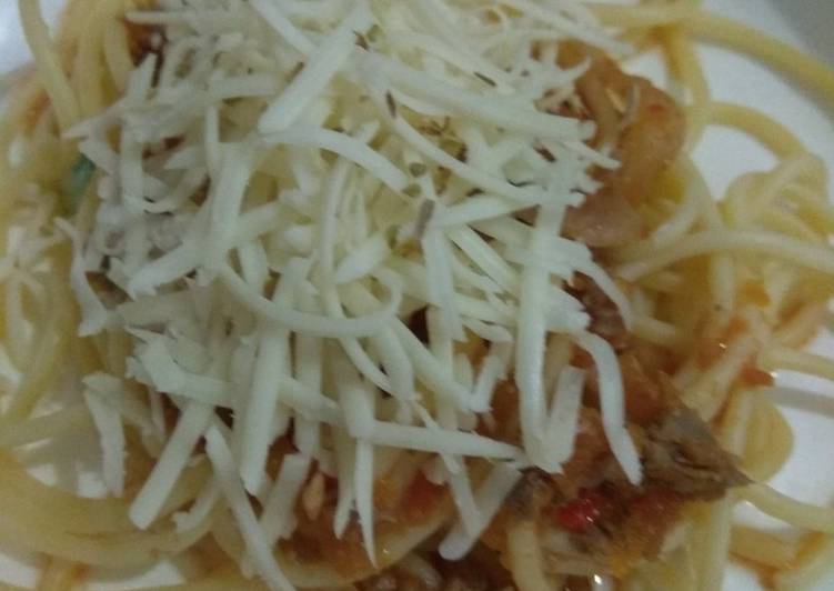 Spaghetti untuk anak (saos homemade)