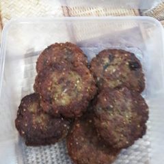 A picture of Chicken chapli kabab.