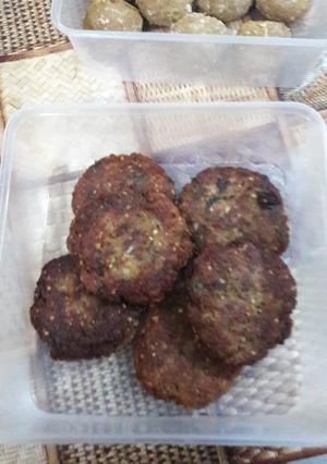 A picture of Chicken chapli kabab.