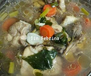 Resep Populer Sup Ayam Bumbu Iris Enak Bergizi