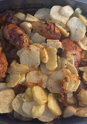 Una foto de Zancos de pollo