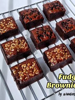 Foto resep Fudgy Brownies