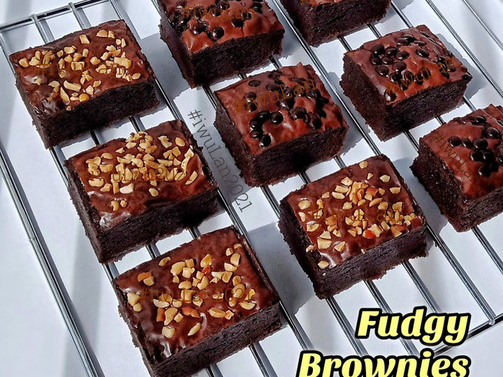  Bagaimana cara membuat Fudgy Brownies dijamin lezat