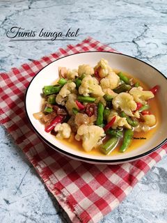Foto resep Tumis bunga kol