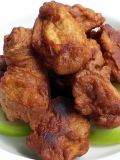 A picture of Fried Curry Chicken.
