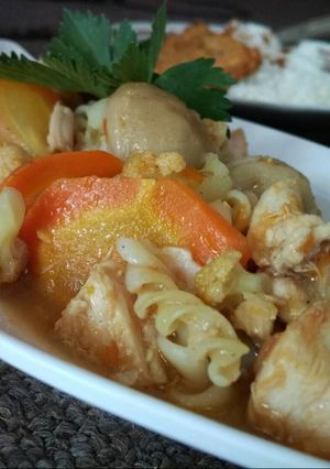 Foto resep Sop Merah simple