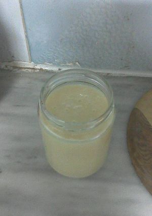 صورة لوصفة حليب مكثف محلى
