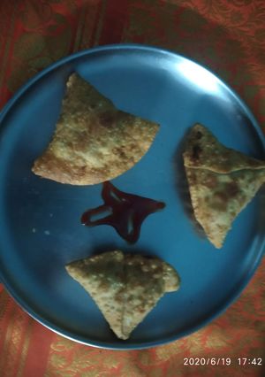 A picture of Potato samosa.
