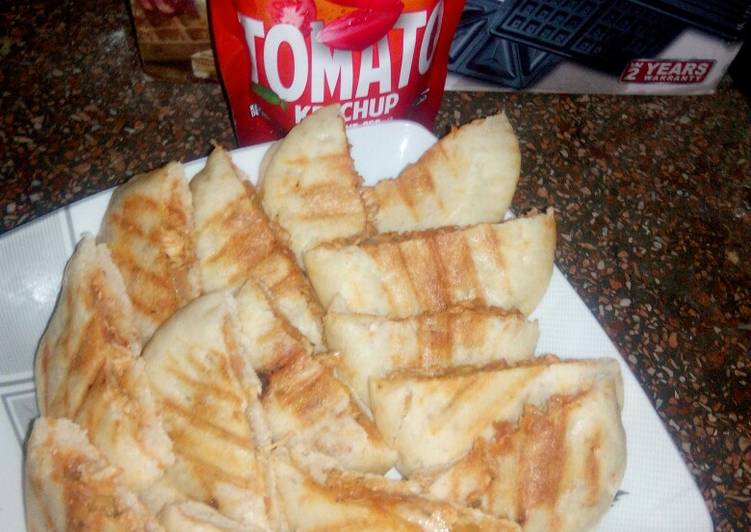 Steps to Prepare Speedy Pizza pockets