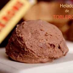 Una foto de Helado de Toblerone