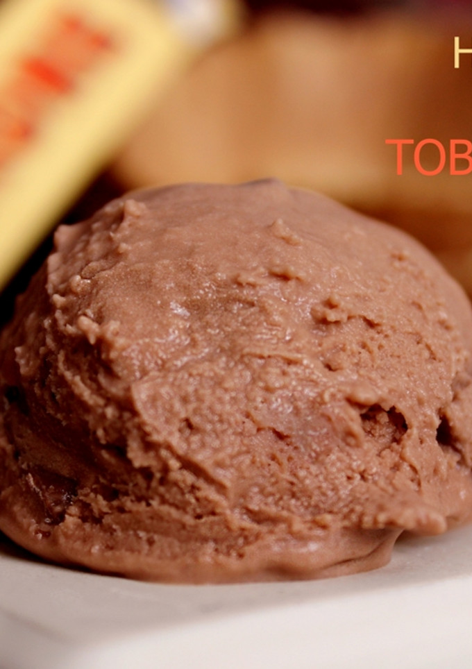 Una foto de Helado de Toblerone