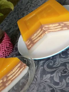 Foto resep 115. Pudding Biskuit Kelapa