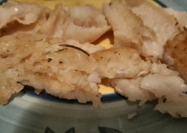 Bocconcini di platessa impanati