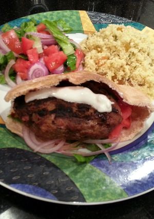 A picture of Middle Eastern Adana Kabob.