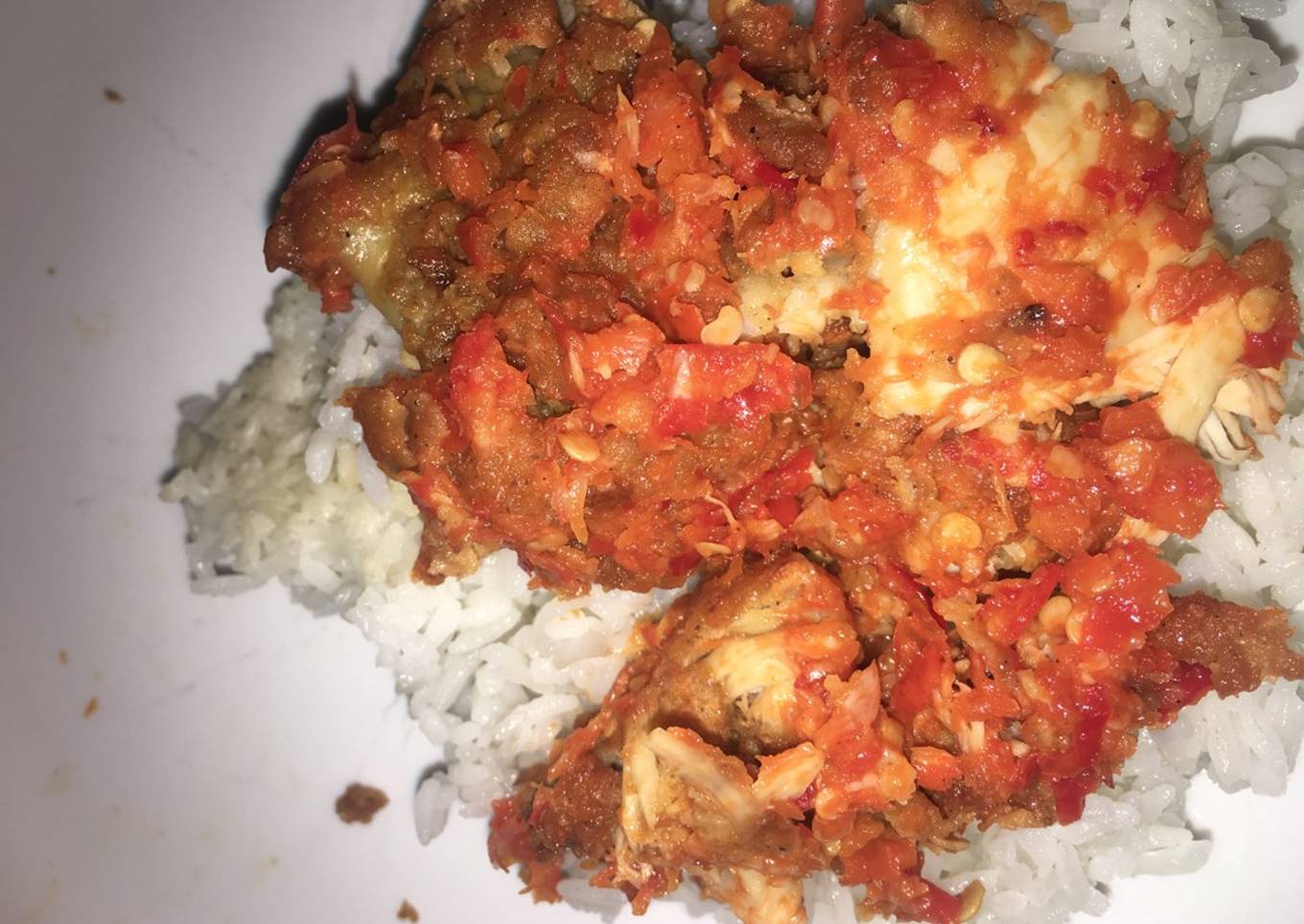 Resep Ayam geprek prek prek yang Menggugah Selera